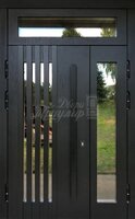 Металлическая дверь Входная дверь с фрамугой Ф-15