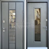 Металлическая дверь Стекло №264